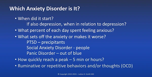 Anxiety Disorder