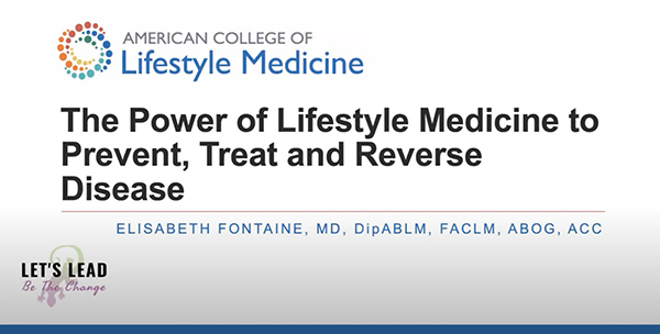 Lifestyle Medicine